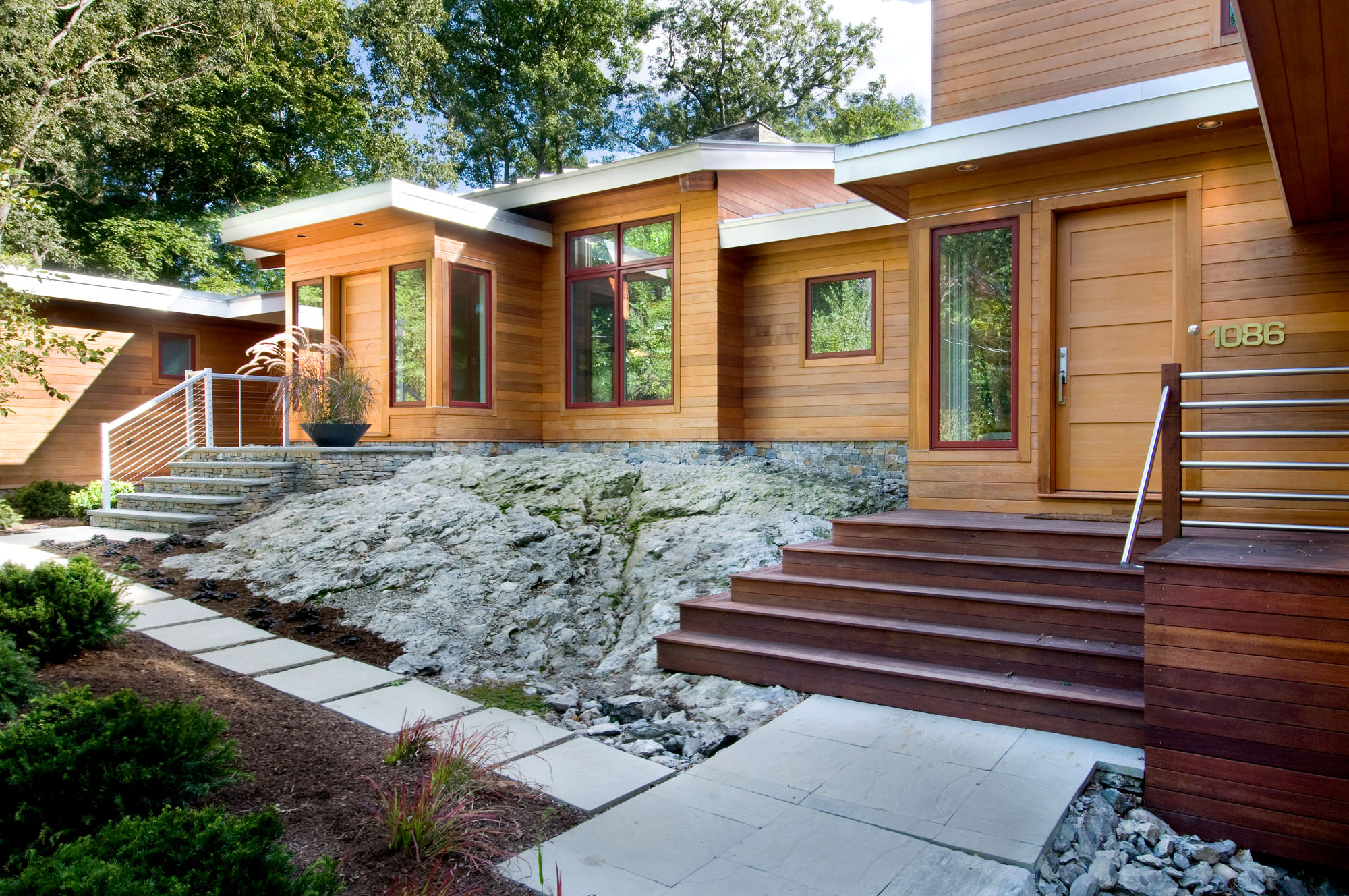 Custom home in Newton by RBL Architects